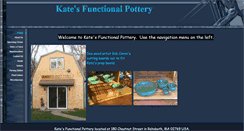 Desktop Screenshot of katespottery.com